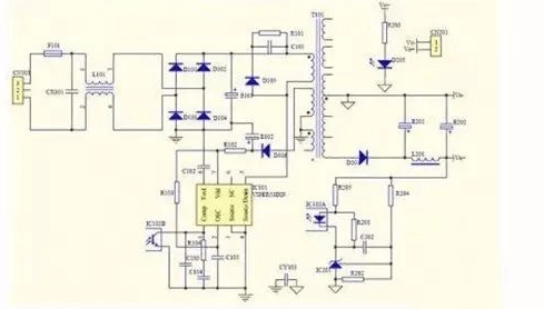 高压直流电源制作流程，高压电源原理图