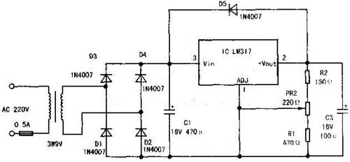 小型稳压电源电路功能原理与调试介绍