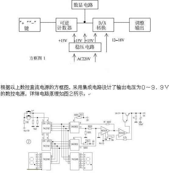 数控直流电源如何简单制作一个？