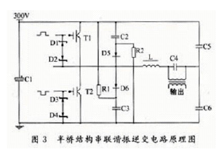 [h桥电路图]半桥式逆变电源电路图